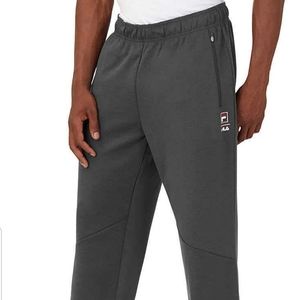 fila men's sweatpants with drawstring waist